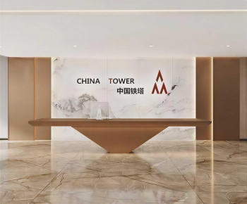 Modern Office Reception Desk-ID:101701021