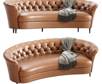 European Style Three-seat Sofa-ID:966970993