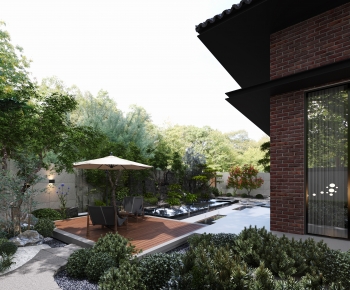 Modern Courtyard/landscape-ID:580401903