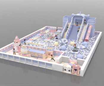 Modern Children's Amusement Park-ID:566061975