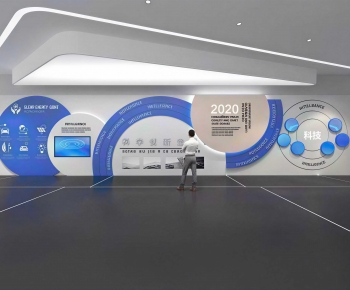 Modern Exhibition Hall-ID:829958923