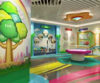 Modern Exhibition Hall-ID:173149112