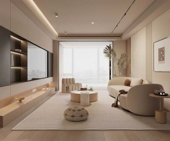 Modern A Living Room-ID:490946059