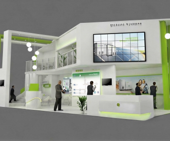 Modern Exhibition Hall-ID:339935062