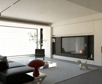 Modern A Living Room-ID:497526889
