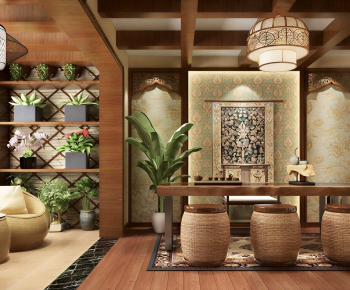 Southeast Asian Style Tea House-ID:404510022