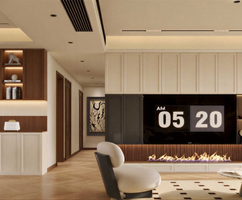 Modern A Living Room-ID:322704082