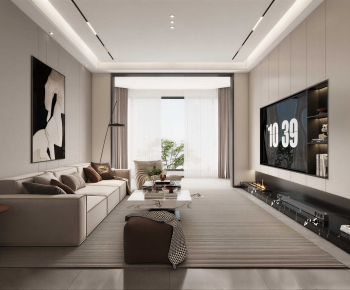 Modern A Living Room-ID:723390652