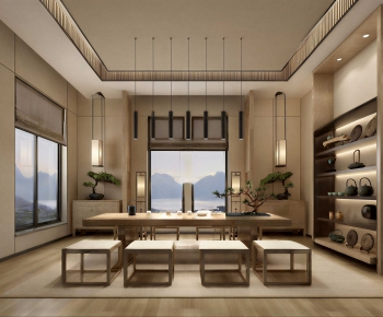 New Chinese Style Tea House-ID:154880059