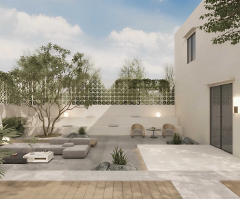 Modern Courtyard/landscape-ID:456650027