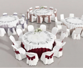 Modern Dining Table And Chairs-ID:436364895