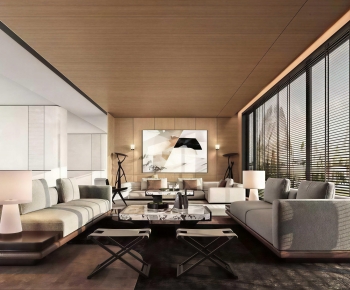 Modern A Living Room-ID:234489921