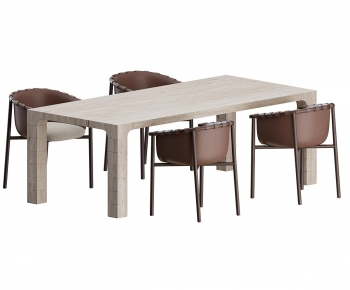 Modern Dining Table And Chairs-ID:110223053