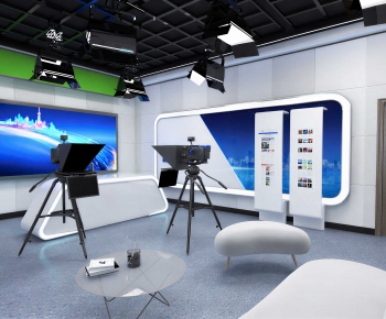 Modern Exhibition Hall-ID:529073954