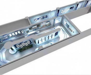 Modern Exhibition Hall-ID:820892105