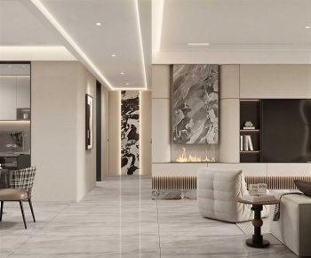 Modern A Living Room-ID:372935069