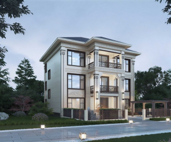 New Chinese Style Detached Villa-ID:609000929