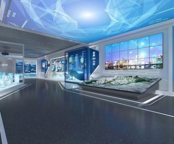 Modern Exhibition Hall-ID:258646974