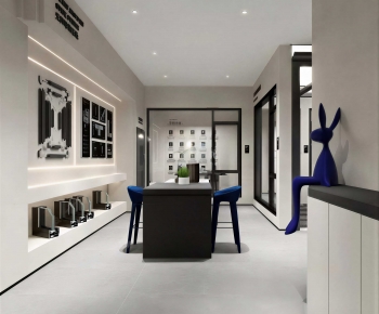 Modern Exhibition Hall-ID:470877899