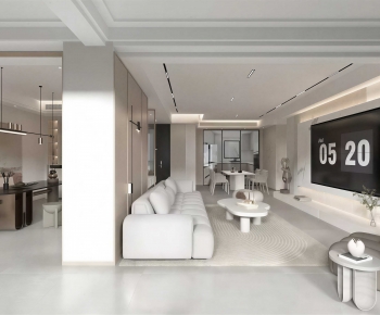 Modern A Living Room-ID:342481131