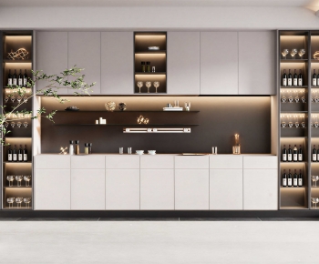 Modern Wine Cabinet-ID:931580078