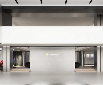 Modern Office Reception Desk-ID:407174113