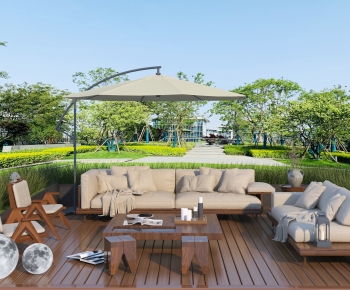 Modern Outdoor Sofa-ID:744091995