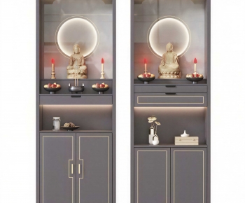 New Chinese Style Buddhist Niche-ID:402169294