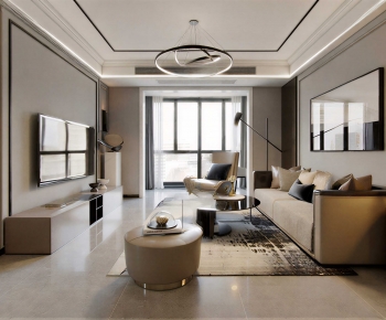 Modern A Living Room-ID:148988016