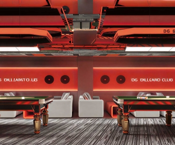 Modern Billiards Room-ID:124397045