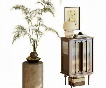 New Chinese Style Decorative Cabinet-ID:939191104