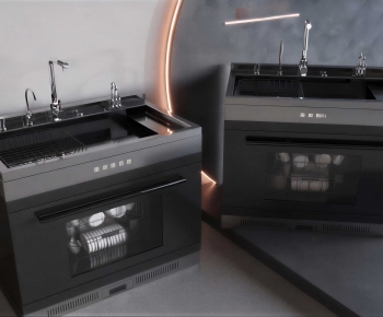 Modern Electric Kitchen Appliances-ID:910546064