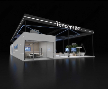 Modern Exhibition Hall-ID:990355976