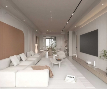 Modern A Living Room-ID:993069894