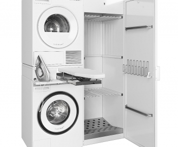 Modern Laundry Cabinet-ID:711510224