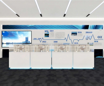 Modern Exhibition Hall-ID:593919042