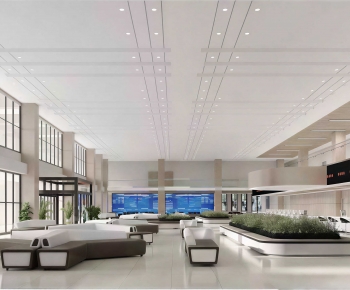 Modern Office Reception Desk-ID:398952964