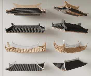 Chinese Style Building Component-ID:445137023