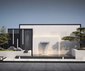 New Chinese Style Rockery Waterscape-ID:954113969