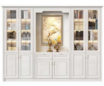 Simple European Style Bookcase-ID:145339978