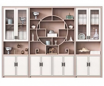 New Chinese Style Bookcase-ID:127099991