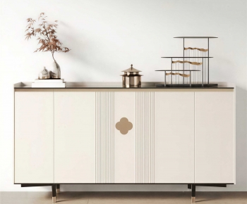 New Chinese Style Entrance Cabinet-ID:368417028