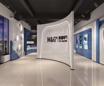 Modern Exhibition Hall-ID:423036101