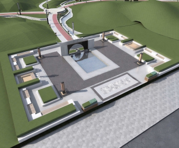 Modern Architectural Bird's-eye View Planning-ID:817172059