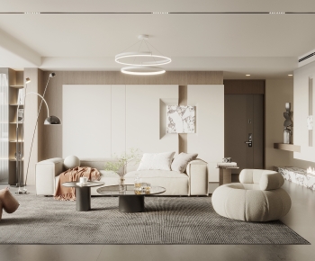 Modern A Living Room-ID:580440046