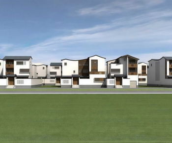 New Chinese Style Residential Building-ID:647633085