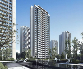 Modern Residential Building-ID:614969028