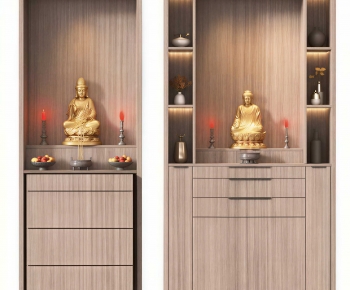 New Chinese Style Buddhist Niche-ID:142927897