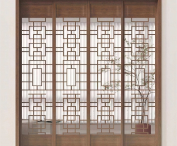 New Chinese Style Door-ID:387216092
