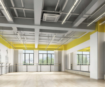 Modern Dance Classroom-ID:832504036